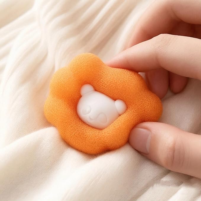 Reusable Pet Hair Remover for Washer, 10 Pack-Effective Pet Hair Dissolver Balls for Laundry & Dryer Lint Catcher. Traps Dander & Fur, Keeps Drains Clean. Eco Friendly Reusable Laundry Accessories.