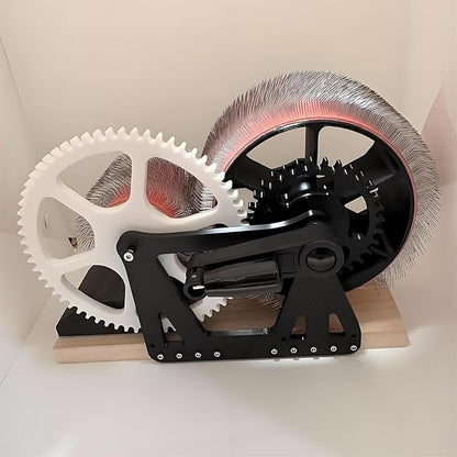Manual Wool Carder, Drum Card for Wool Felt, Fiber Cardboard, Quick Mixing of Colors, Shaving and Yarning, for Crafts Enthusiasts~/