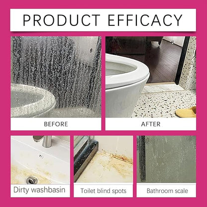 Heavy Duty Grout Cleaner for Shower, Foaming Bathroom Descaler, All Purpose Bathrooms Descaler Foam Cleaners, For Tub Floor Tile, Showers, Bathtubs