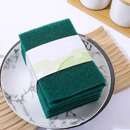 10PCS Heavy Duty Cleaning Scrubbing Pads for Kitchen Bathroom Household Cleaning Dish Scrub Sponges