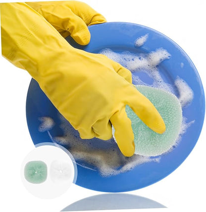 VALICLUD 1set Scouring Balls for Kitchen Cleaning High Performance Cookware Scrubber Balls Durable Dish Washing Scrubbers Lightweight Portable for Home Outdoor Use 12pcs