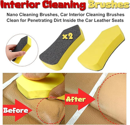Spray Bottle Holders for Car Detailing, 22Pcs Heavy-Duty Wall Mounted Steel Rack Set with Clips Hooks & Brushes, Garage Van Workshop Organizer for Aerosol Cans, Van, Workshop, Garden Tools