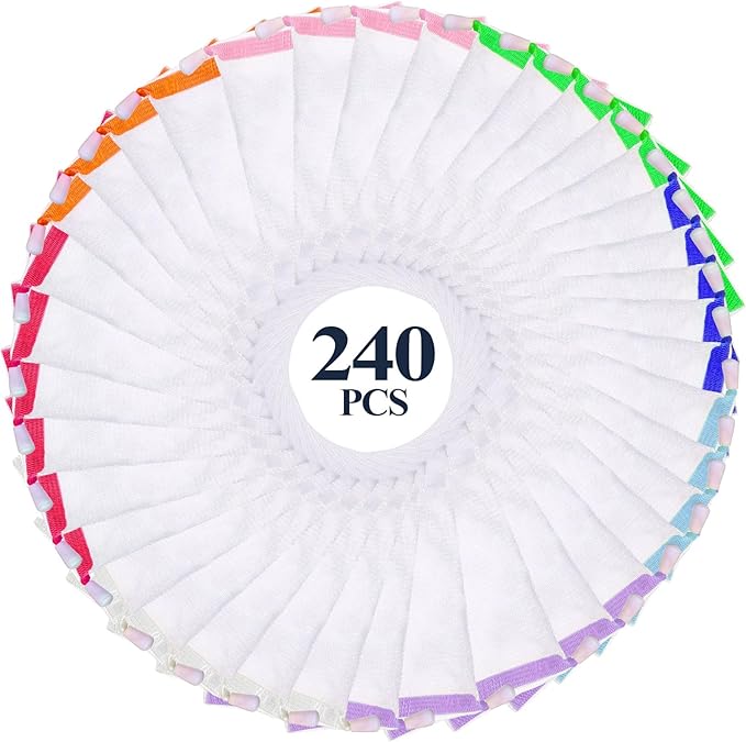 Hushee Soap Mesh Bag Exfoliating Soap Saver Pouch Foam Net with Drawstring for for Bars Foaming Drying Easy Bubble Store Bathroom Travel