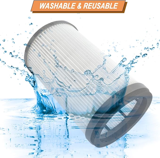 P770 Replacement Filter Compatible with Ryobi 18-Volt ONE+ 6 Gal Cordless Wet Dry Vacuum Filter 313052002 (1 Packs，Grey)