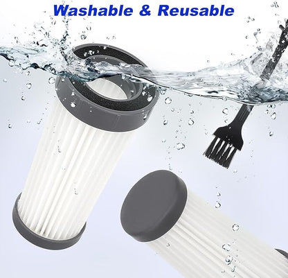 Mattress Vacuum Filters Compatible with Teant Mattress Vacuum Cleaner, Washable Hepa Filters Replacement for Teant Blue, Gray Upgrade, Pink Bed Mattress Vacuum