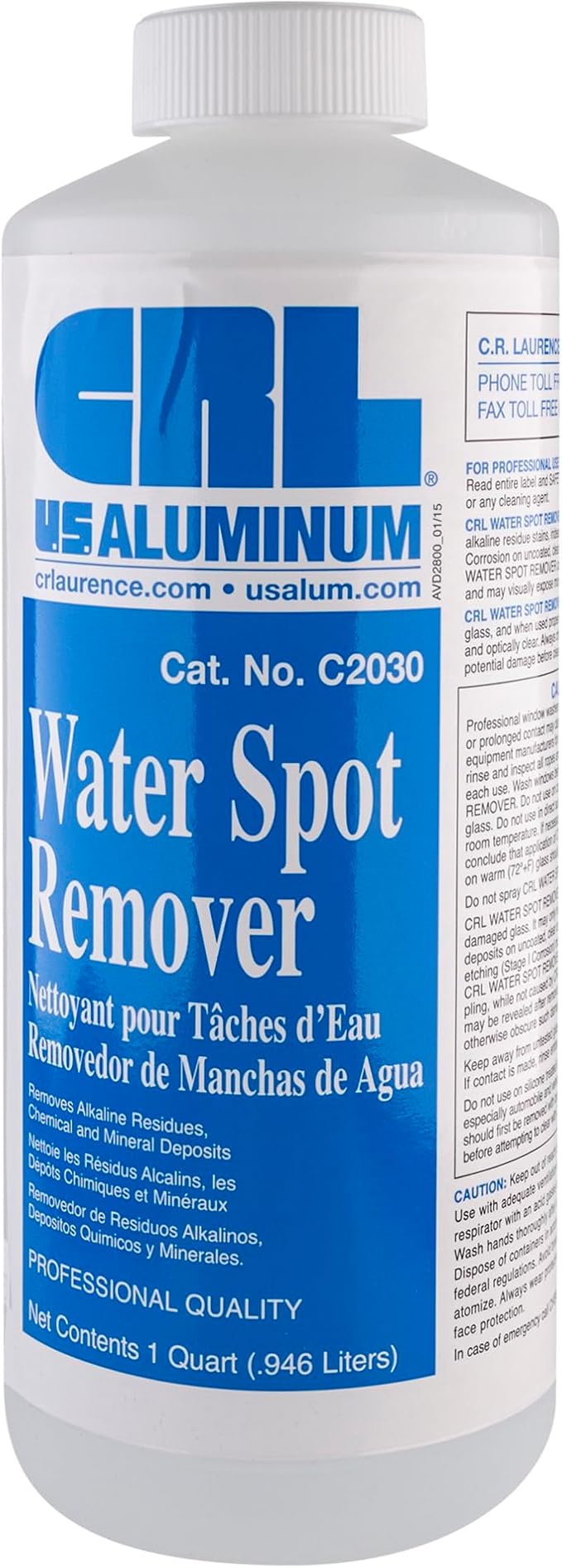 CRL Water Spot Remover - Quart