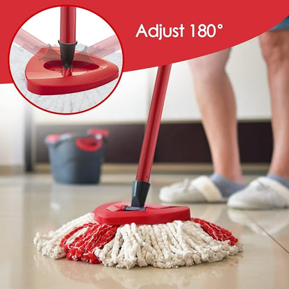 Spin Mop Head Replacement Base Head Compatible with O Cedar Spinning Mop Replace Head Cover Plastic Base Case Disc Accessories Part, 1 Pack, Not Fit RinseClean