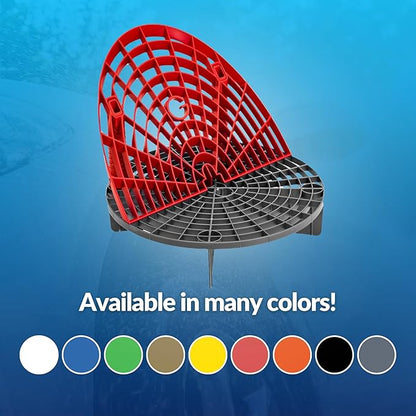 Grit Guard The Original Bucket Insert with Washboard Combo | Removes Dirt from Wash Mitt for Detailing | Car Wash Bucket Insert & Washboard | Red/Red