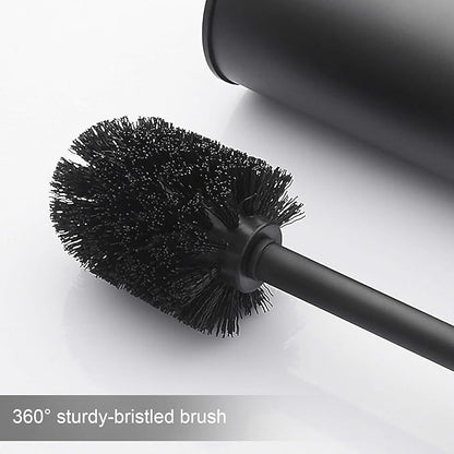 Toilet Brush and Holder,Stainless Steel Toilet Brushes for Bathroom with Holder 2pack
