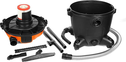 Wen VC9209 10-Amp 9.25-Gallon 6.5 Peak HP Wet/Dry Shop Vacuum and Blower with 0.3-Micron HEPA Filter, Hose, and Accessories