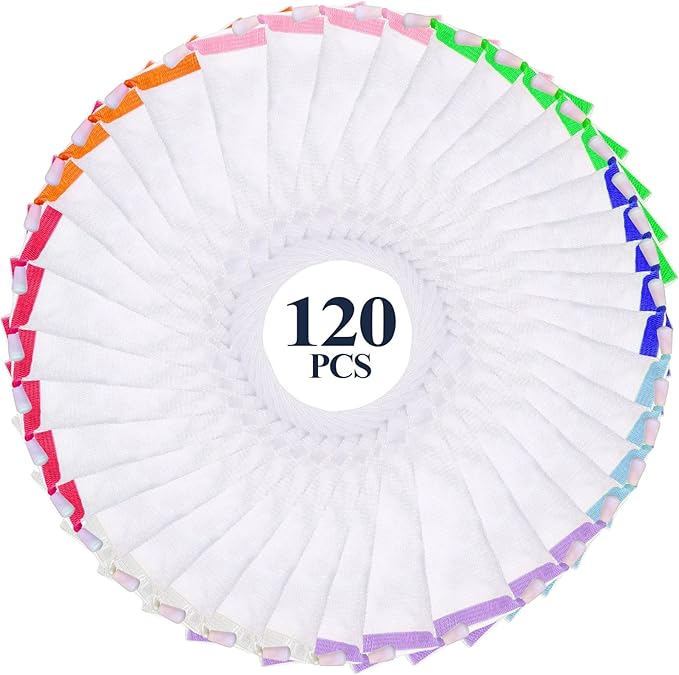 Hushee Soap Mesh Bag Exfoliating Soap Saver Pouch Foam Net with Drawstring for for Bars Foaming Drying Easy Bubble Store Bathroom Travel