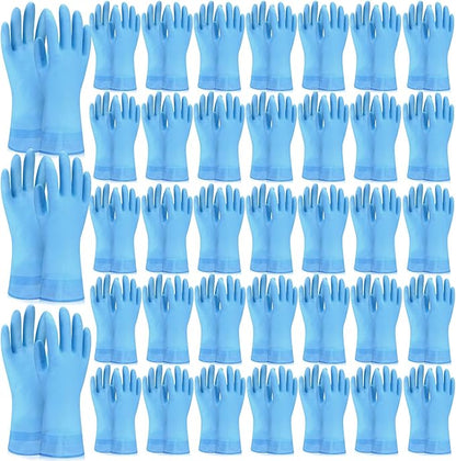 Rubber Reusable Gloves Long Household Dishwashing Gloves Kitchen Cleaning for Dishes Clean Gardening
