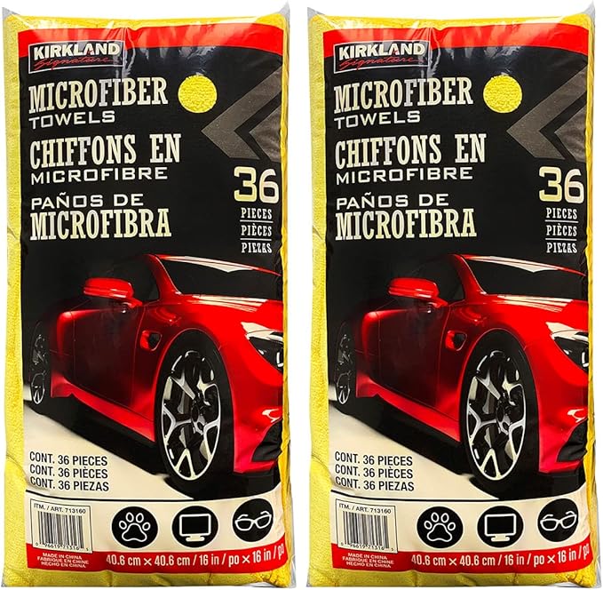 Kirkland Signature Ultra High Pile Premium Microfiber Towels