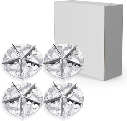 Pionix Extra Power Lint Remover Fabric Shaver Replacement Blades (4 Pack), Used to Replace The Blades of Pionix Fabric Shaver-Best Fuzz Pill Bobble Remover for Fabric Fleece Curtains Clothes, Clear