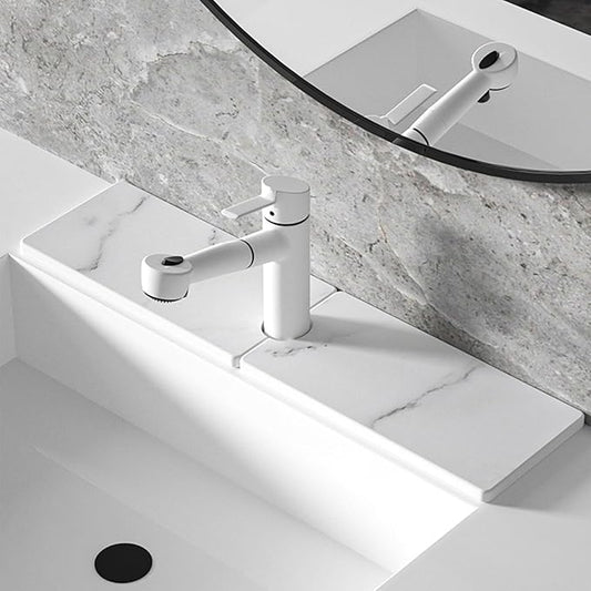 Kitchen Sink Faucet Mat, Diatomaceous Earth Quick Dry Sink Splashback Drying Mat, Kitchen Faucet Super Absorbent Mat, Quick-Drying Water Absorbing Stone Tray (Marble, 15.7" x 3.9")