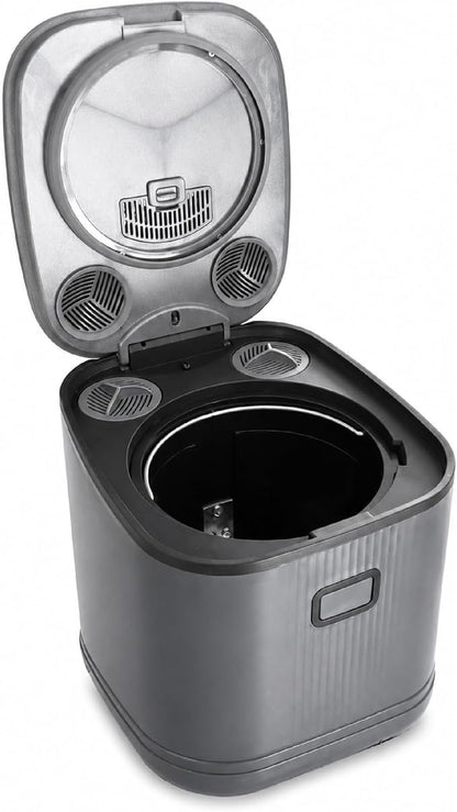 Electric Kitchen Composter — 5-Blade Motor, Handles Bones & Shells, 3.5L, 500W, ETL Certified Indoor Food Waste Recycler