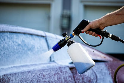 303 Products Foam Cannon for Pressure Washer, Car Wash Foam Gun with Adjustable Spray – Heavy Duty Foam Sprayer with Stainless Steel Fitting, 2 Liter (2L)