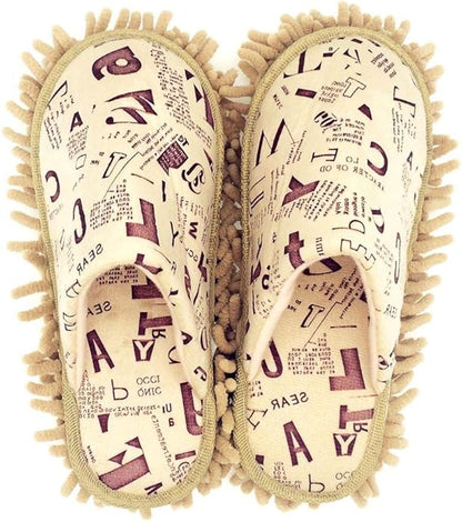 Selric Super Chenille Microfiber Washable Mop Slippers Shoes, Detachable Mopping Shoes, Floor Dust Dirt Hair Cleaner, Multi-sizes Multi-Colors Available