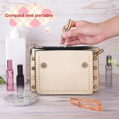 20ml Set of 5 Travel Perfume Bottle Refillable Perfume Bottle Travel Cologne Sprayer Mini Perfume Bottle Small Perfume Spray Bottle
