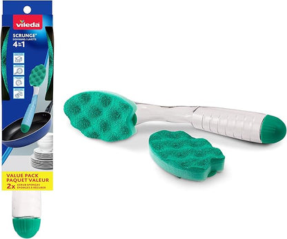 Scrunge Sponge Dish Wand/Scrub Brush