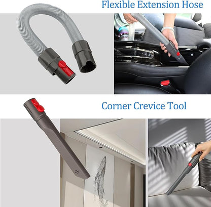 RTop Dryer Vent Cleaner Kit and Attachment Brush Bundle for Dyson Gen 5 V15 V12 V11 V10 V7 V8 Absolute Detect Cyclone Fluffy Mattress Outsize Vacuum Cleaner Accessories Kit Replacement Tools