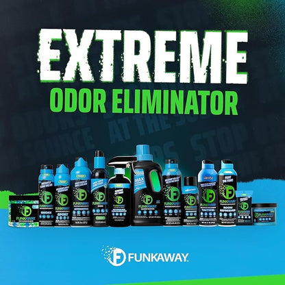 FunkAway Extreme Shoe Deodorizer Sachet, Long-Lasting Odor Eliminator for Shoes, Boots and Bags, Odor Neutralizer Scented Sachets Absorb and Eliminate Funk at the Source