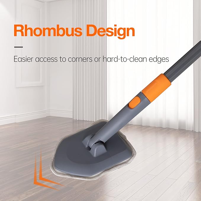 CLEANHOME Microfiber Replacement Pads 3 Pieces Suitable for Tub Tile Scrubber Brushes（ASIN:B09GF2LSZ8)