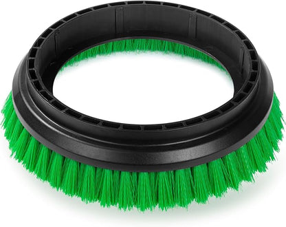 HHQ Commercial Scrub Brush for Orbital Floor Scrubber, Compatible with Oreck Orbiter XL ORB550MC, Bissell BGEM9000, 12" Diameter, Light-Duty Brush, Green