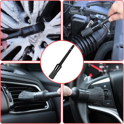 Wheel Brush, Wheel & Rim Cleaner Brush, Tire Brush, Wheel Cleaning Brush, Bendable & Durable Car Wheel Brush Set, Car Detailing Brushes, Wheel Brushes for Cleaning Wheels
