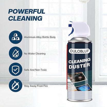 Compressed Air Duster- Computer Air Duster Blower for Laptop