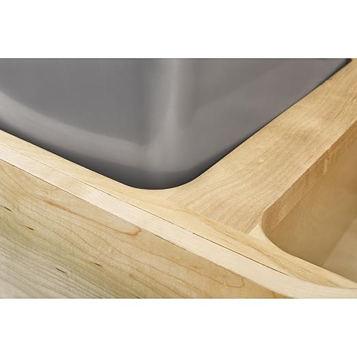 Rev-A-Shelf 35 Qt Bottom Mount Double Pullout Under Cabinet Kitchen Trash Cans w/Soft-Close for Base Cabinets, 150 Pound Rated Full-Extension Slides, Min Opening Width of 18", Silver, 4WCSC-2135DM-2