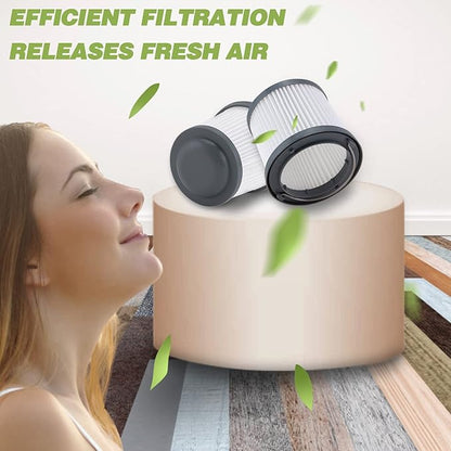 Pvf110 Replacement Filter for Black and Decker Cordless Pivot Vac Bdh2000pl, Phv1810 and Bdh2020fl, Bdh2020flfh, Bdh1620flfh Flex Hand Vacuum, Part #90552393, 4 Pack