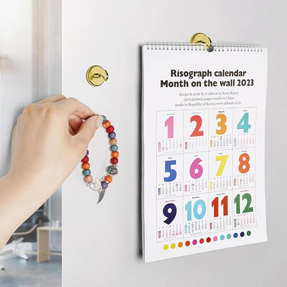 FINDMAG Strong Magnet Hooks for Cruise Cabin, 110lbs Magnetic Hooks for Classroom, Magnetic Key Holder for Fridge, Whiteboard Magnets, Household Essentials, Small Apartment Essentials, 6 Pack, Gold