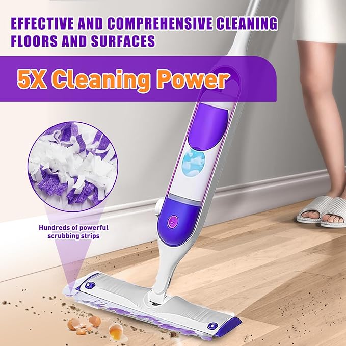 Power Mop Pads Refills for Swiffer PowerMop Multi-Surface Mopping Pad Disposable Replacement Mop Pads Compatible with Swiffer PowerMop,Safe on All Finished Floors,18 Count