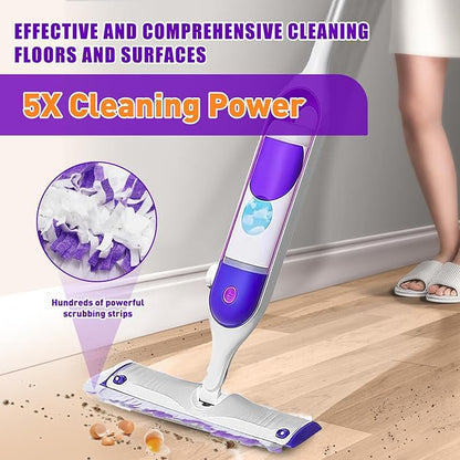 Power Mop Pads Refills for Swiffer PowerMop Multi-Surface Mopping Pad Disposable Replacement Mop Pads Compatible with Swiffer PowerMop,Safe on All Finished Floors,18 Count
