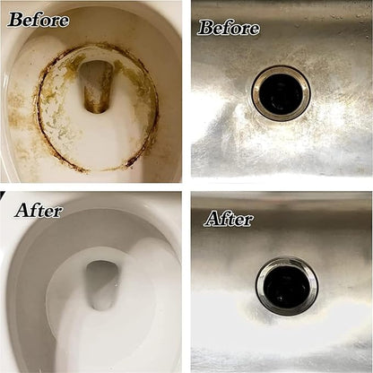 Pumice Stone Toilet Cleaning Bowl Stick, Remove Toilet Bowl Hard Water Rings, Calcium Buildup and Rust Suitable for Cleaning Toilet, Bathroom, Kitchen Sink,BBQ Oven Grill, Pools, Spas,12 Pcs