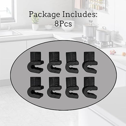 Snap Handle Connector Accessories Compatible with Rev-A-Shelf 27-Quart Soft Close Double Pull Out Trash Can, Trash Can Replacement Parts (8)