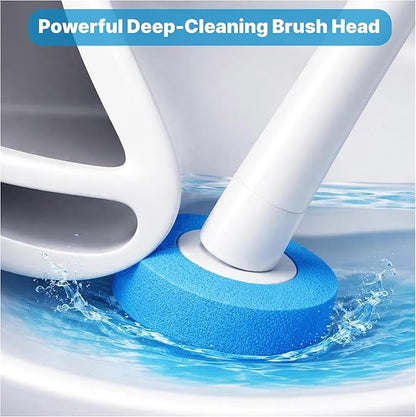 CiLoN 24 Count Carry Detergent Disposable Toilet Brush wand Refill Pads. 5-Layer Rich Foam Toilet Bowl Cleaning Sponge Head Refills. 24 Ocean Breeze Pre-Loaded Disposal Scrubbing Pads Only. Value Pack