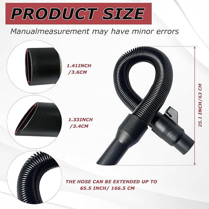 Vacuum cleaner accessories 14-37-0105 18v/28v Wet/Dry Vacuum Hose,Replace 0780-20 0880-20 0970-20 18V/28V Wet/Dry shop vac hose replacement
