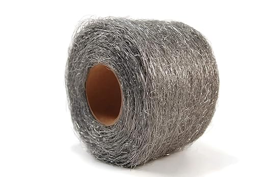 434 Stainless Steel Wool (1lb Roll/Reel) - by Rogue River Tools. COARSE Grade! - Made in USA, Oil Free, Won’t Rust. Choose from All Grades!