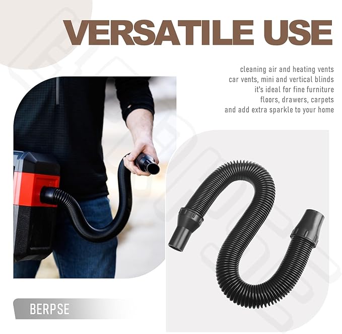 14-37-0160 Vac Hose Accessories/Hose Adapter Kit Compatible with 0880-20 18V 2 Gallon Wet/Dry Vacuum, Replace older 0880-20 (Note: Outside storage Vaccum Cleaner)