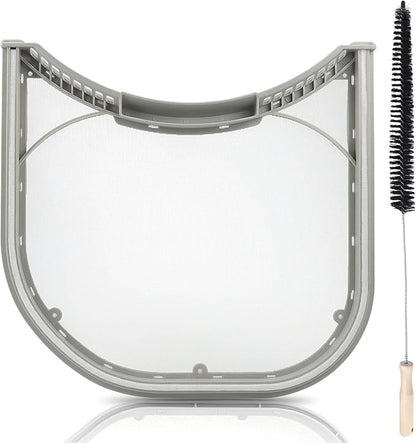 APPLIANCEMATES 5231EL1003B Dryer Lint Filter with Felt Seal Compatible for Lg and Ken-more Dryer Lint Screen Replacement Part # 1266857, AP4440606 Includes Clothes Dryer Lint Vent Trap Cleaner Brush