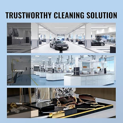 VEVOR 6L Ultrasonic Cleaner with Digital Timer & Heater, Professional Industrial Cleaner for Glasses Watch Rings Small Parts Circuit Board