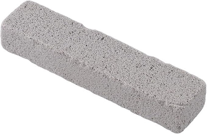 2-Pack Pumice Stone Cleaning Sticks with Handle for Toilet Bowl, Pool Tile, Grill and Bathroom - Removes Hard Water Rings, Lime, Calcium and Rust Stains