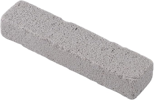 2-Pack Pumice Stone Cleaning Sticks with Handle for Toilet Bowl, Pool Tile, Grill and Bathroom - Removes Hard Water Rings, Lime, Calcium and Rust Stains