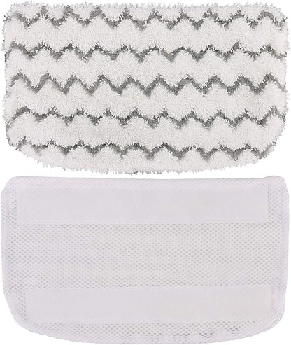 4 Pack Steam Mop Replacement Pads, Durable Microfiber Mop Pads Compatible with Shark S1000/S1000A/S1000C/S1000WM/S1001C, Washable Pads for Pet Owners and Families with Kids