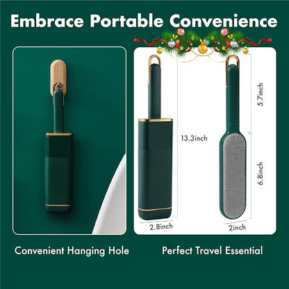 Reusable Pet Hair Remover for Clothes, Couch & Bedding, Self-Cleaning Lint Brush for Dog & Cat Hair