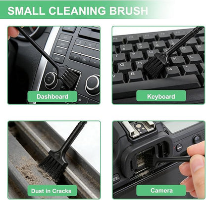 Crevice Cleaning Brush,Hard Bristle Grout Scrub Brushes Tool,Straw Cleaner Brush,Multifunctional Gap Cleaning Supplies Home Essentials for Household Use,Kitchen,Window,Bathroom,Corners(12PCS)