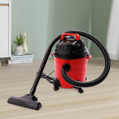 Wet/Dry Vacuum Cleaner, Portable Heavy-Duty Shop Vacuum 3 in 1 Function with Attachments for House, Heavy-Duty Portable Wet/Dry Vac Car Vacuum for Workshop, Jobsite, Garage and Home Cleaning