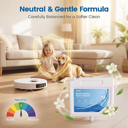 CPLIKE Floor Cleaning Solution Compatible with Dreame L10s Ultra Robot Vacuum Mop, L10S Ultra Detergent Refills, Multi-Surface Cleaner for Hard Floors, 10.14 Fl Oz (3 Pcs